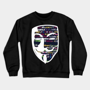 Anonymous Coding Crewneck Sweatshirt